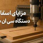 مزایای استفاده از دستگاه سی ان سی چوب در برش دقیق و طراحی حرفه‌ای محصولات چوبی